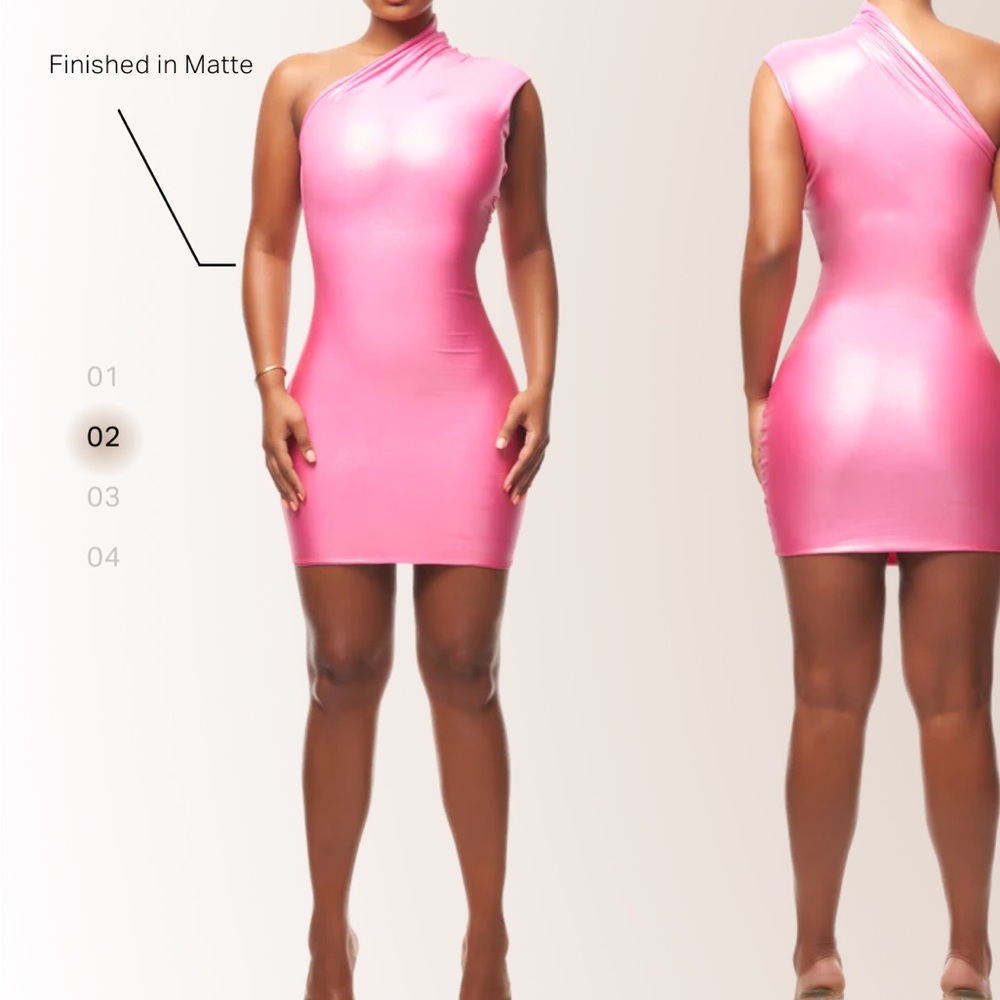 Pink Coucoo Dress Gagnon dress in Rosewater Fizz